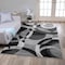 World Rug Gallery Contemporary Abstract Circles Soft Area Rug 3'3'' x 5' Gray 105GRAY3X5 - alternate 7